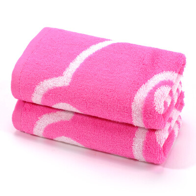

Children towel cartoon face bamboo charcoal fiber