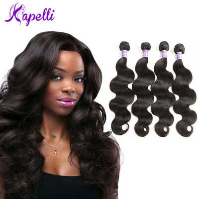 

Brazilian body wave 4 bundles hair special customer