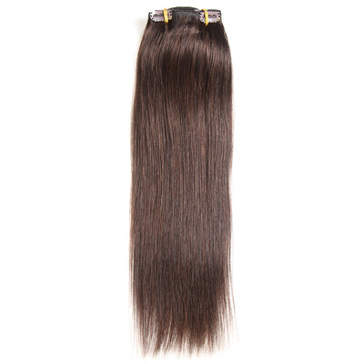 

Chorliss Clip In Hair Extensions 6PcsPack Human Straight Hairpiece Brazilian Remy Hair 14 16" 18" 20"