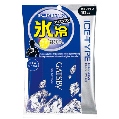 

Ge Shi School GATSBY Jin cool body wipe paper towels frozen type Jin Shuang cleaning&cleaning index four stars 10