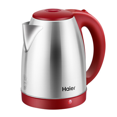 

Haier HKT-T081R Electric Kettle 304 Stainless Steel Double Wall Cool Touch One-touch Open Lid