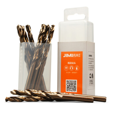 

Jimmy Home JM-G14206 Cobalt Bits Hand Drill Impact Drill Metal Stainless Steel High Speed ​​Steel Twist Drill Power Tool Accessories 6mm10 Pack