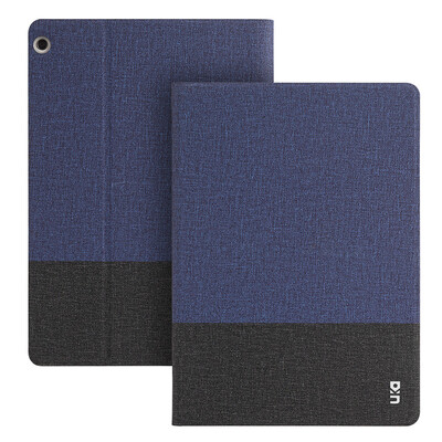 

UCCA Glory Waterplay 101-inch protective case shell light shatter-resistant intelligent sleep flat leather case to elegant series blue