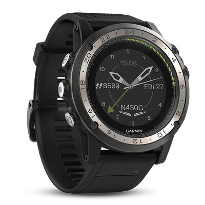 

Garmin GARMIN D2 Charlie Aviation Pilot Multifunction Heart Rate Смотреть GPS-навигаторы Спортивные часы