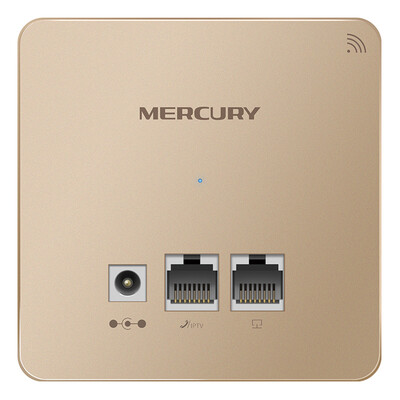 

MERCURY MIAP301D Gold Edition 300M Wireless 86 Panel AP Corporate Hotel Villa wifi Access Point DC Powered AC Management