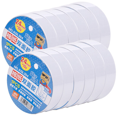 

True color TRUECOLOR cotton paper double-sided tape 24mm10y 12 rolls KGL354