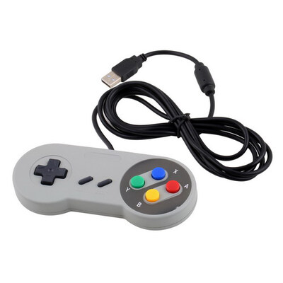 

Супер контроллер USB геймпад джойстик для Nintendo для Windows для Mac СФ на snes ПК