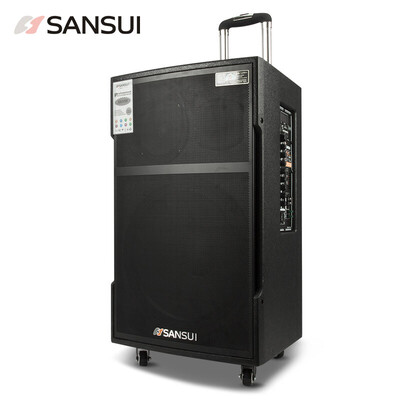 

Landscape sansui SG3-15 square dance audio outdoor portable Bluetooth lever speaker dual microphone 15 inches