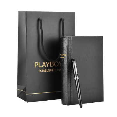 

Playboy (PLAYBOY) prelude pure black and white folder pearl pen / signature pen - R7002