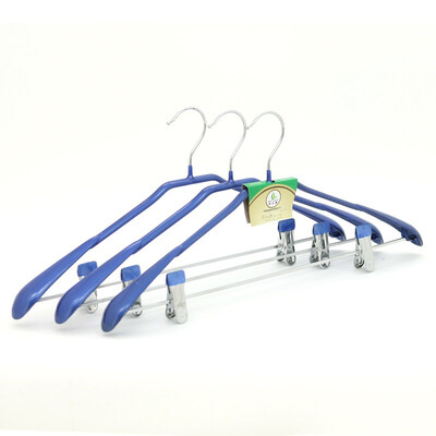 

Jingdong Supermarket Baike hi Butler Courtesy dip anti-skid hanger pants towel towel pants skirt folder purple three loaded 82474202