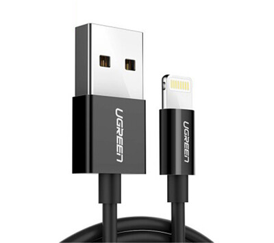 

UGREEN Charging&Data Transfer Cable for iPhone 6s87PlusXiPad pro 15M Black