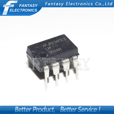 

10PCS LM301AN DIP8 LM301 DIP NS Operational Amplifiers LM301A free shipping