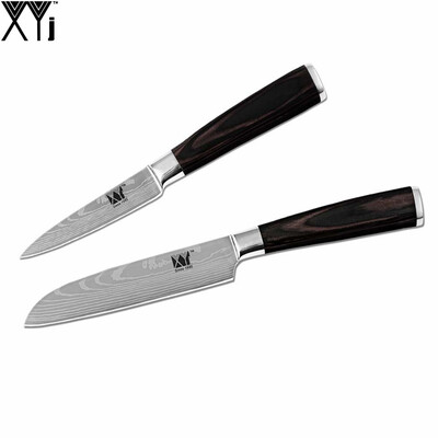 

xyj бренд 3.5 + 5 - дюймовый высокий класс кухонный нож набор красоты схеме из нержавеющей стали, острым лезвием готовить инструме