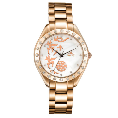 

Womens Watch Fashion Quartz Watch With A Steel Watchband