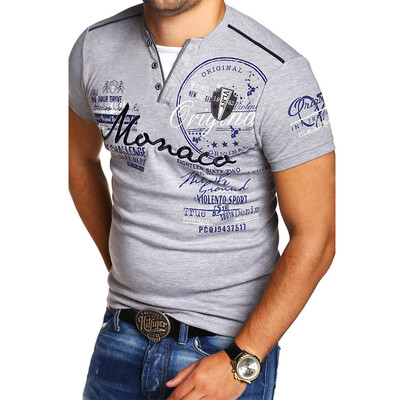 

Mens Fashion Personality Cultivating Short-sleeved T-Shirts