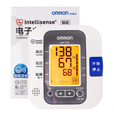 

Omron (OMRON) предплечье Монитор артериального давления HEM-7209 домашний интеллектуальный тип голоса