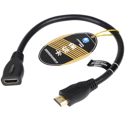 

HYZL500 standard version 2.0 HDMI (male to female) support 3D pair of wiring 30 cm