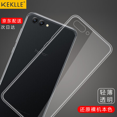 

KEKLLE Huawei Glory V10 Mobile Shell Мобильный чехол Чехол Прозрачный Anti-drop силикон Мягкая раковина Мужская и женская крышка Подходит для Glory V10 Прозрачный 5.99 дюймов