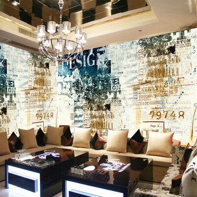 

Modern Abstract Art Style 3D Wallpaper Personality Graffiti Photo Mural Restaurant KTV Bar Cafe Decor Wallpaper Papel De Parede