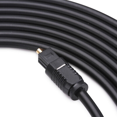 

Chongbo Cinyobo CYB-GX-HS40 Digital Digital Optical Audio Cable Amplifier DVD Player Home Theater Audio Line Square Audio Cable Black 20 Meter