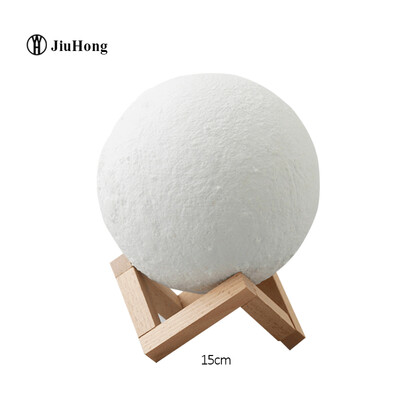 

Перезаряжаемая лампа света луны 2 переключателя изменения цвета 3D-печать для детей-детей этажерка