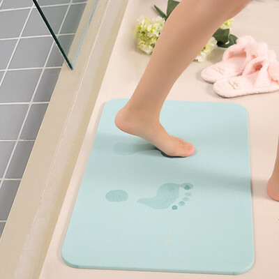 

Suiyat diatom mud diatomaceous earth bathroom absorbent floor mats quick-drying mat door mat 3960cm 1036-003 light green