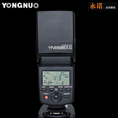 

Yongnuo YN-568EX II, YN568EX II Flash, High speed, Ultra powerful GN master control, Off camera speedlite for Canon