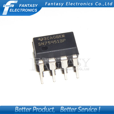 

50PCS SN75451BP DIP8 SN75451 DIP 75451 new&original IC free shipping