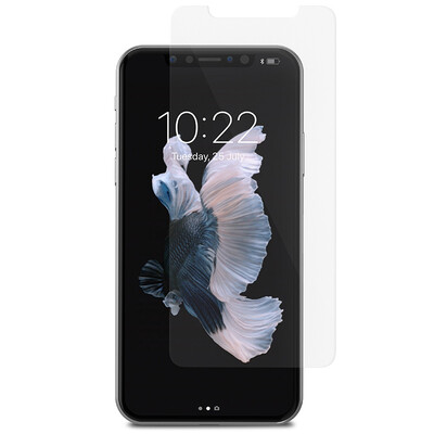 

Moshi Mo Shi iPhoneX закаленная стеклянная пленка Apple X phone устойчивая к царапинам пленка прозрачное стекло защитная пленка выхлопная система AirFoil прозрачная