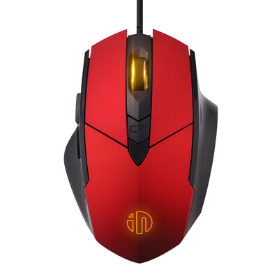 

INPHIC PW1h gaming mouse office mouse wired mouse red 6-key version