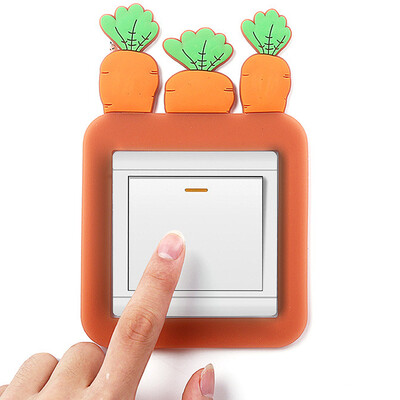 

Юху З (Yuhuaze) мягкое светящиеся наклейки переключателя творческое переключение мультфильмов означает 5 наборов Настенных защитного рукава, прикрепленных к гнезду