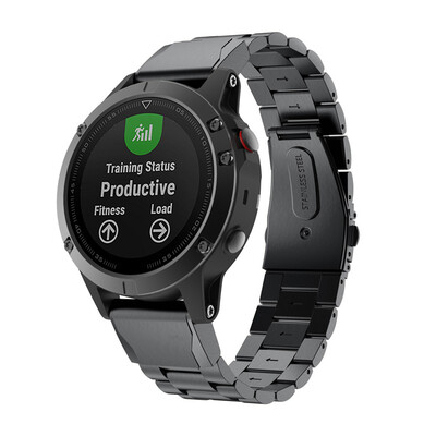 

Replacement Stainless Steel Metal Band for Garmin Fenix 5