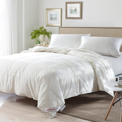 

Снеговик (снеговик) был основным домашним текстилем 90% белый утиный пуховик кондиционирования воздуха был пятизвездочный отель Ся Лян был бежевый заполнен 320г 1,5 м кровать 200 * 230 см