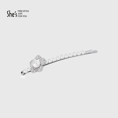 

Shes аксессуары для волос элегантные и очаровательные оболочки жемчужины шпилька Ля приморского патрон верхней стороны клип волосы