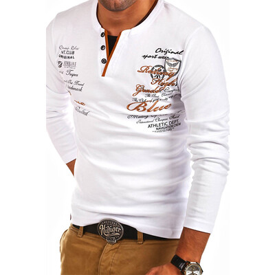 

Mens Fashion Personality Cultivating long-sleeved Shirt
