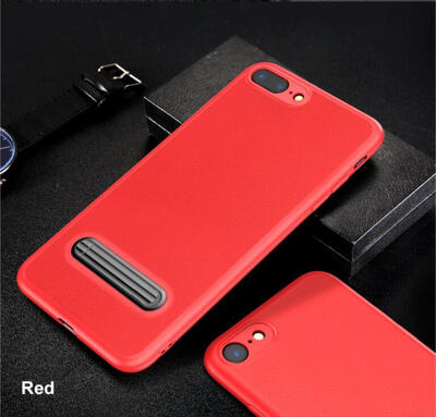 

For iPhone X Case Baseus Kickstand Case Metal Back Holder Bracket Shockproof soft TPU border shock absorption & Anti-fall Protect