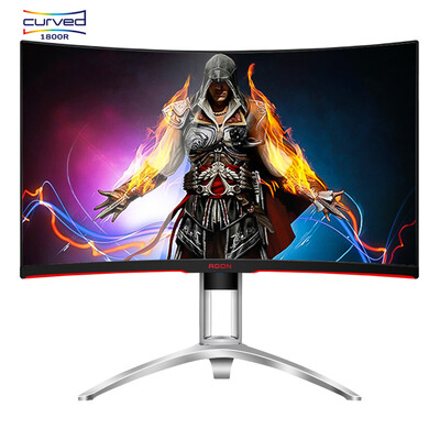 

AOC AGON Love Attack II AG272QCX 27 дюймов 2K HD 144hz ΔE <3 1800R Цыпленок Весь интерфейс игры E-Sports Lift Surface Monitor Jedi Survival
