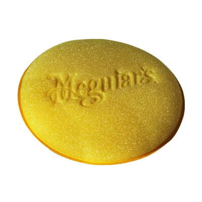 

Meiguang Meguiars Micron original imported waxing sponge round waxing special automotive supplies thickening ultra-fine section crimping palm sponge