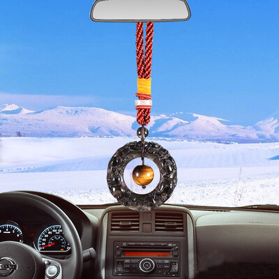 

Nine hundred WY1801 car pendant decoration car accessories natural ice kind obsidian safe wishful pendant car interior rearview mirror