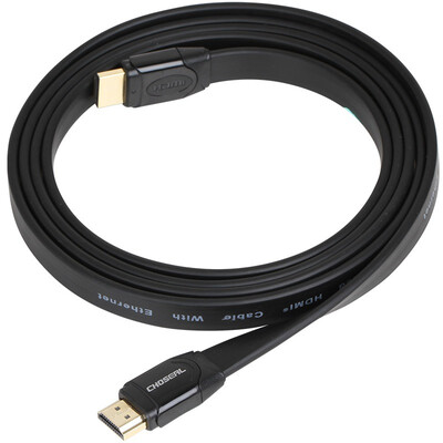 

Akiara (CHOSEAL) HDMI-кабель в твердом переплете плоская цифровая HDTV-линия 1080P поддержка 3D 1,5 м LDN0068