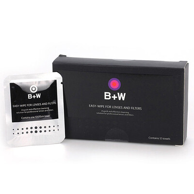

B W lens wet paper