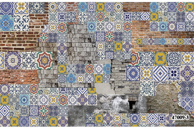 

New graffiti personality creative background wallpaper vintage wallpaper bar cafe restaurant decorative wall murals