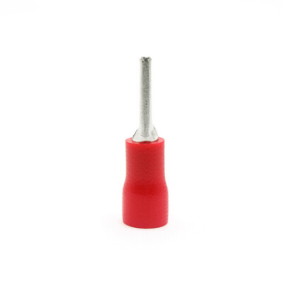 

50 pieceslot Suyep 22-16 AWG Wire Ferrules Crimp Connectors Pin-Shaped Pre-Insulating Terminal Type TZ-JTK PTV1-10