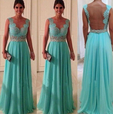 

CANIS@New Long Sexy Evening Party Ball Prom Gown Formal Bridesmaid Cocktail Dress