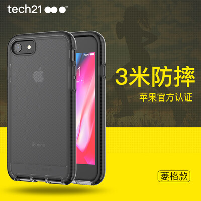 

Tech21 iphone7 / 8 (4,7 дюйма) тонкая оболочка Apple, телефон оболочка защитного рукав популярной марка iPhone 7/8 черного