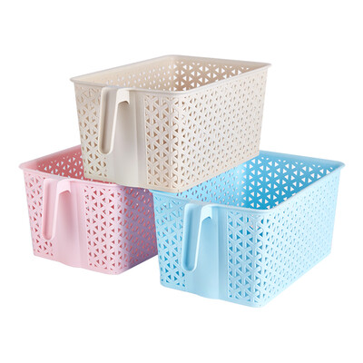 

Youjia storage basket plastic rattan storage box basket desktop small basket snacks storage basket storage basket toy storage basket small 3 U-6127-S