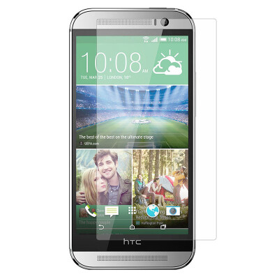 

Buself Tempered Glass Premium Ultra HD Clear/9H Hard/2.5D Curved/Anti-Scratch Screen Protector Guard for HTC One M7
