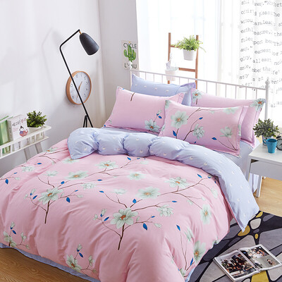 

Brata Four piece suit Whole cotton Bedding Kit Bed sheet quilt