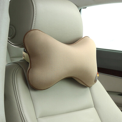 

Gigi GiGi car headrest GT-1329 bamboo charcoal memory cotton bones head car with a neck pillow pillow apricot