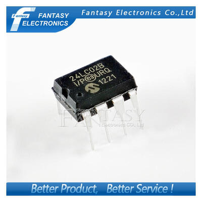 

10PCS 24LC02B-I/P DIP8 24LC02B-I-P DIP 24LC02B new and original IC free shipping